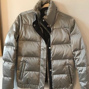 Metallic Puffer Coat by Athleta